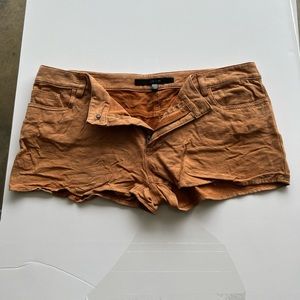 Joe’s Tuscany Suede Shorts see pics for measurements
